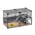 Großer Hamster-Mauskäfig mit Zubehör ausgestattet mit allem Komfort anpassen