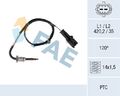FAE (68082) Abgastemperatursensor Abgassensor vor Rußpartikelfilter für OPEL