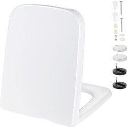 Toilettendeckel, WC Sitz, Softclose, Absenkautomatik, Klobrille, Quick-Releas...