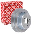 2X FEBI BREMSSCHEIBEN 258,0mm VOLL HINTEN PASSEND FÜR BMW 3