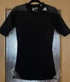 ADIDAS/Damen Sport T-Shirt / Schwarz Mit  Logo,Stretch,Details,Gr.S,Wie Neu 