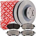 FEBI BREMSSCHEIBEN 294mm + BELÄGE VORNE passend für TOYOTA GT 86 + BRZ