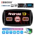 9" Android 13 Carplay Autoradio GPS NAV 2+64G Für Benz Smart Fortwo 453 14-2019