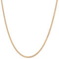 0,8 mm 585-14 Karat Gold Halskette Panzerkette massiv Gold hochwertige Goldkette