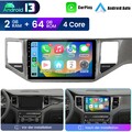 DAB+ Carplay 2+32G Für VW Golf Sportsvan 2016-2019 Autoradio Android 14 GPS Navi