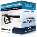 AUTO HAK Anhängekupplung abnehmbar passend für VW Golf VI Variant (Kombi) 09-