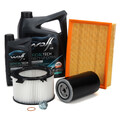 Filterset 3-tlg 6L WOLF 5W30 C3 SP EXTRA für VW TRANSPORTER T4 2.5 2.4 D 2.5 TDI