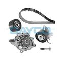1x Wasserpumpe + Zahnriemensatz DAYCO KTBWP9950 passend für PEUGEOT