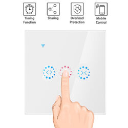 Alexa Jalousieschalter, WIFI WLAN Rolladenschalter Rolladensteuerung mit Timer*