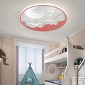 LED Deckenleuchte Stern Mond Deckenlampe Dimmbar Kreative Cartoon Beleuchtung