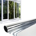 Spiegelfolie Selbstklebend 16€m² Sonnenschutz Fensterfolie Sichtschutz Innen DIY