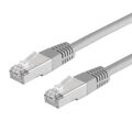 5 Stck Cat5e Patchkabel Netzwerk Gigabit Ethernet LAN DSL Kabel F/UTP 50cm Grau