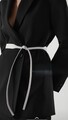 ✪ COS Bindegürtel offwhite ✪ Leder ✪NEU✪onesize ✪ arket massimo