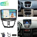 2G+64GB Für Peugeot 207 2006-2015 Autoradio Apple Carplay Android 15 KAM DAB+