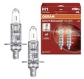 OSRAM NIGHT BREAKER® SILVER H1 HALOGEN SCHEINWERFERLAMPE 12V