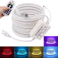 220V 230V Neon LED Strip Streifen Dimmbar Lichtleiste Lichtband Licht Inn&Außen