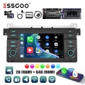 Android 14 64G Carplay Autoradio GPS RDS Kam Für BMW 3er E46 318 320 M3 Rover 75