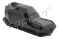 Ölwanne TOPRAN 118 123 für VW POLO 5 6R1 6C1 CADDY 3 Großraumlimousine 2KB 2KJ 6