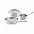 Fissler Original-Profi Collection Set 3-tlg mit Stielkasserolle und 24 cm Pfanne