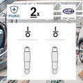 2x ORIGINAL® Magneti Marelli Stoßdämpfer Hinten für Mercedes-Benz E-Class