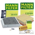 MANN-FILTER INSPEKTIONSPAKET FILTERSET FÜR MERCEDES A B-KLASSE W176 W246