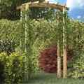 Rosenbogen Rankhilfe Torbogen Spalier Rankgitter Holz Pergola 150x60x210 cm