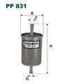Filtron Pp831 Kraftstofffilter Kraftstoff Filter für Audi Fiat Opel 1987 - 2005