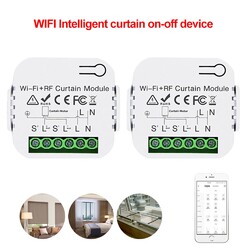 1-10* WLAN Smart Rolladenschalter Jalousienschalter Modul Vorhang Zeitschaltuhr