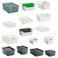 Kuggis Variera Ikea Box Aufbewahrung mit/ohne Deckel weiß grün schwarz grau