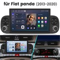 DAB+ Carplay Für Fiat Panda 2013-20 7" Android Autoradio GPS Nav BT 2+64G SWC FM