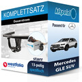 Für Mercedes GLE SUV 19- WESTFALIA Anhängerkupplung starr + 13polig E-Satz AHK