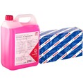 BOSCH Zahnriemensatz mit WAPU + 5L FEBI G12 für A1 A3 A4 B9 A5 Q2 Q3 CUPRA LEON