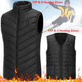 Heizweste Beheizte USB Beheizbare Heizjacke Weste Winter Wärmeweste Vest Unisex