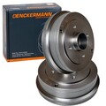 2x DENCKERMANN BREMSTROMMELN 180mm HINTEN passend für DACIA LOGAN RENAULT 11