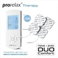prorelax Tens/Ems Duo Comfort, Elektrostimulationsgerät, 2 Therapien