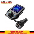 Bluetooth FM Transmitter KFZ Auto Radio MP3 Player QC 3.0 Ladegerät Adapter USB