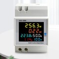 300V Wechselstromzähler Stromzähler Geeicht Für DIN Hutschiene 100A AC LCD