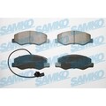 1x ORIGINAL® SAMKO Bremsbelagsatz, Scheibenbremse Hinten für Opel MOVANO B