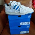 ADIDAS FORUM 84 LOW BLUE BLAU GW4333 SNEAKER HERRENSCHUHE EU45 1/3 US11 NEU DS
