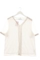 JUDITH WILLIAMS Glanzbluse Damen Bluse Gr. DE 48 weiß Casual-Look