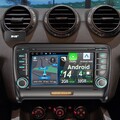 DAB+ Autoradio Carplay Für Audi TT MK2 8J 2006-14 32G Android 14 GPS WIFI RDS FM
