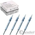 4x ORIGINAL VAG GLÜHKERZE passend für 2.0 TDI AUDI A3 A4 A5 A6 SEAT LEON SKODA