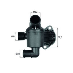 Thermostat Kühlmittel MAHLE TI 35 87 für VW Crafter 30-35 Amarok