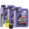 Motoröl 5W40 LIQUI MOLY Synthoil High Tech 3L +MANN Ölfilter +Cera Tec