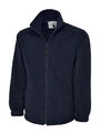 Fleecejacke dunkelblau Qualität 280g XS-4XL Winterjacke Windjacke Fleece weich