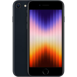 Apple iPhone SE 3. Generation (2022) 128GB , Handy, schwarzMitternacht, iOS