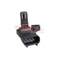 1x Sensor, Saugrohrdruck METZGER 0906409 passend für FORD