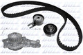 DOLZ Wasserpumpe + Zahnriemensatz für Ford Fiesta V JH_ JD_ Fusion JU_ Mazda