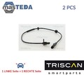 8180 25238 ABS SENSOR DREHZAHLFÜHLER TRISCAN 2PCS FÜR RENAULT CLIO IV,CAPTUR I