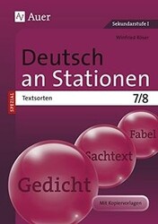 Deutsch an Stationen SPEZIAL Textsorten 7-8: Übungsmater... | Buch | Zustand gutGeld sparen und nachhaltig shoppen!